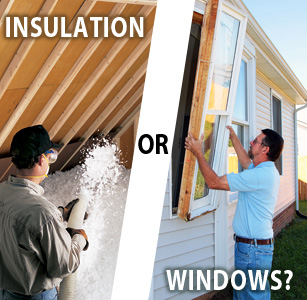 Upgrading Attic Insulation is More Cost Effective than Replacing Windows