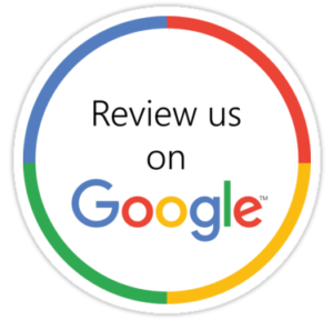 Review Us on Google logo.