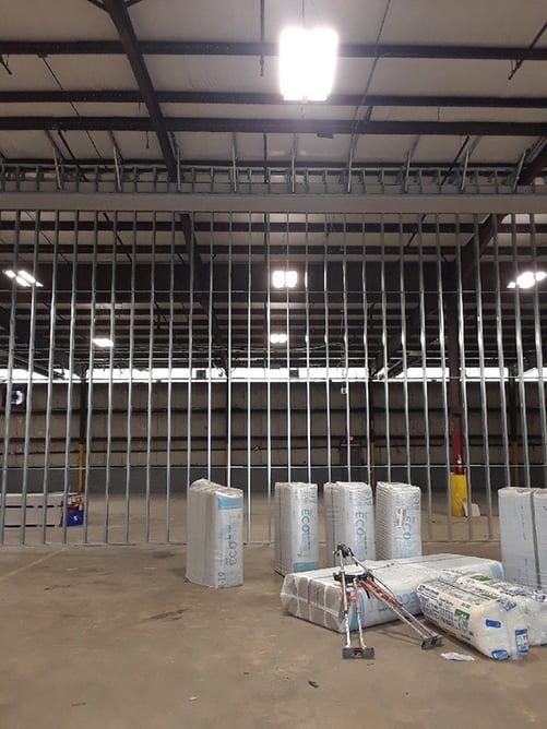Warehouse Insulation Alteration