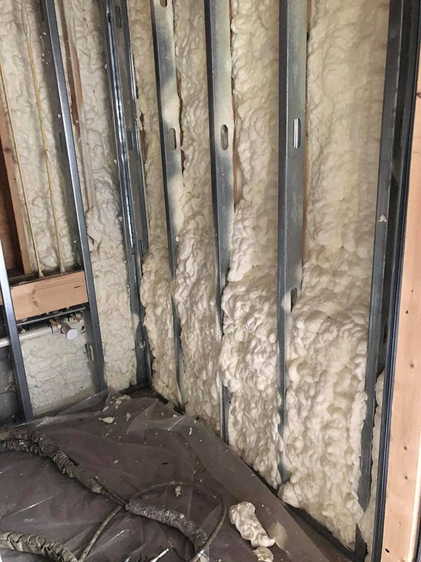 DOMINOS SPRAY FOAM INSULATION PROJECT IMAGES