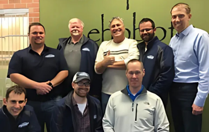 Group photo of team members (Delmarva Insulation staff).