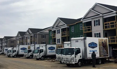 Delmarva Insulation Fleet Trucks Delmarva Insulation Fleet Trucks